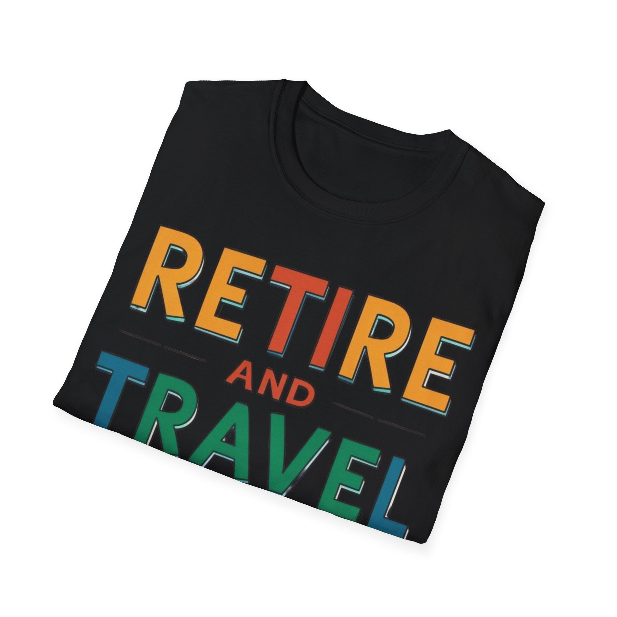Retire & Travel the World Graphic T-Shirt