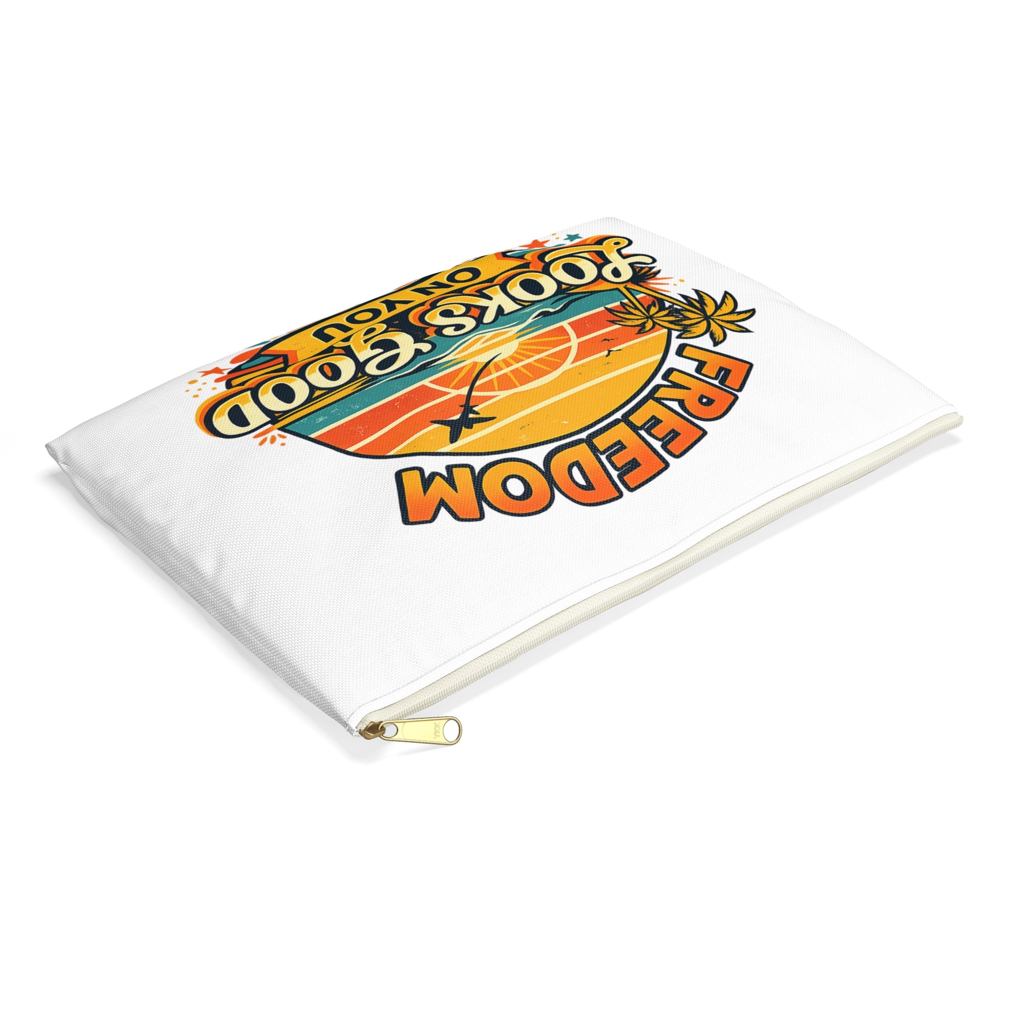 Freedom Looks Good On You Travel Pouch – Cable & Passport Organiser (Small & Large)