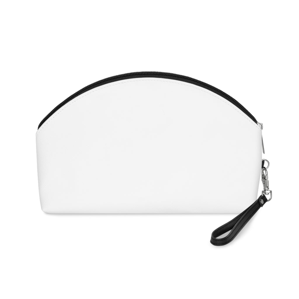 Freedom Looks Good On You Cosmetic Bag – Retro Travel Pouch (White)