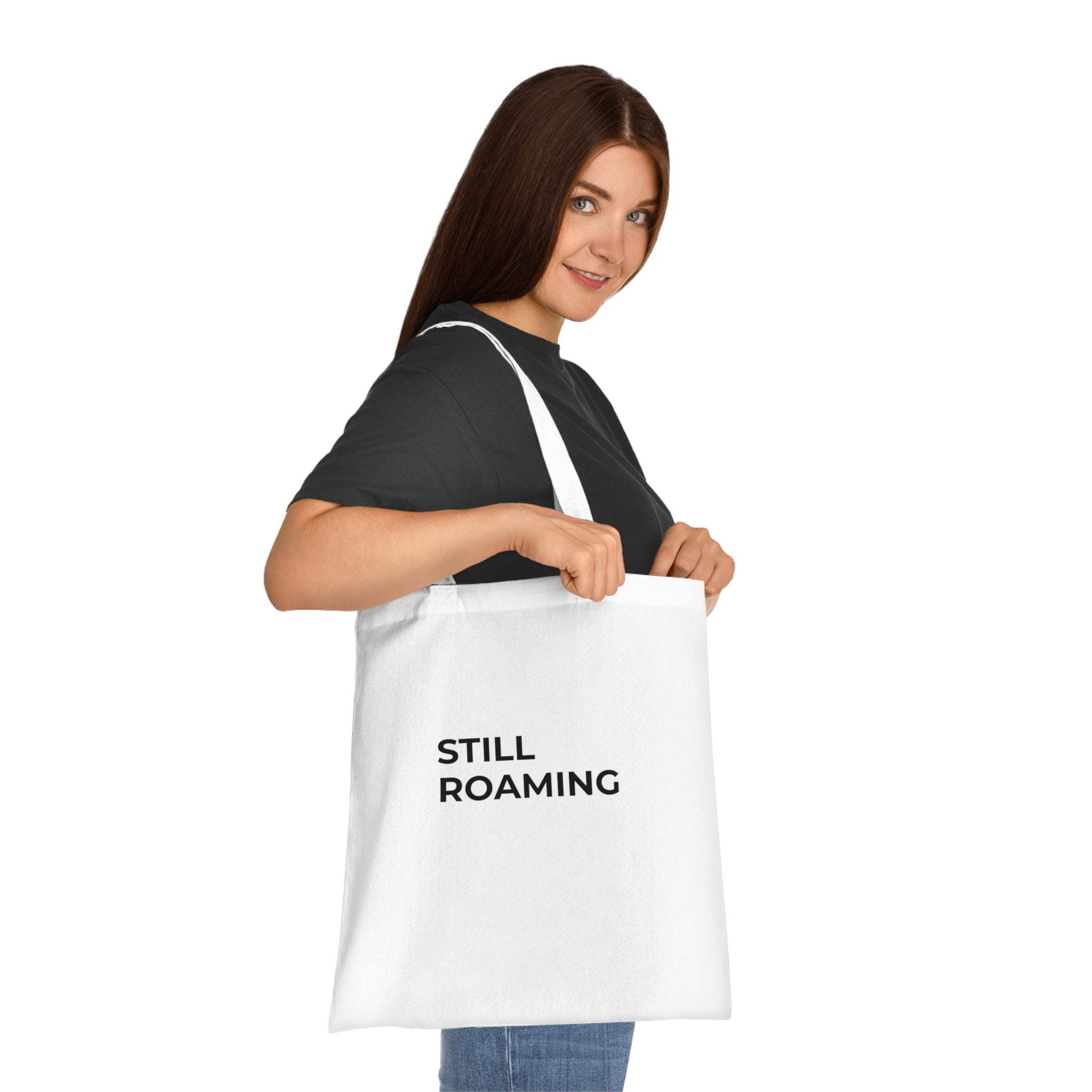 Still Roaming Tote Bag – Travel Canvas Tote for Adventurers